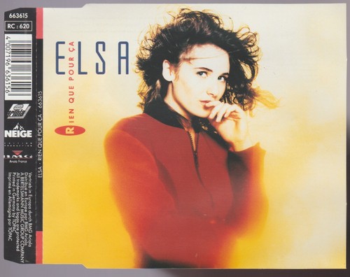 Elsa rien que pour - que, ca