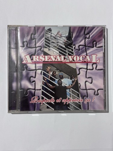 Rap arsenal vocal respecte - cd,