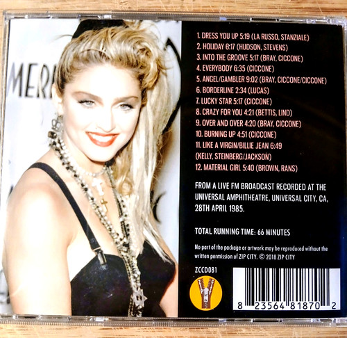 Madonna raro nuovo 1985 - raro,